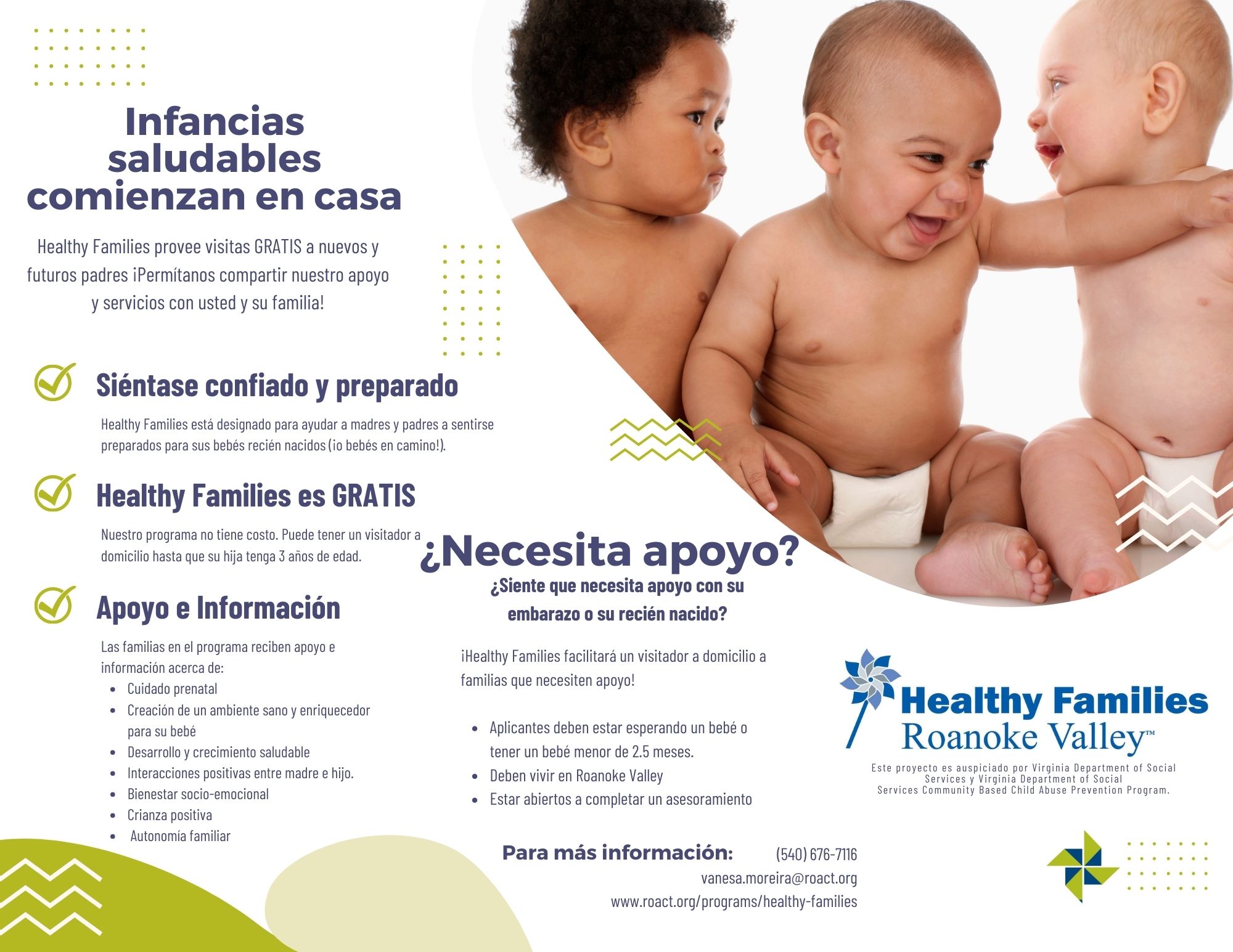 Healthy Families Parent Flyer – SPANISH